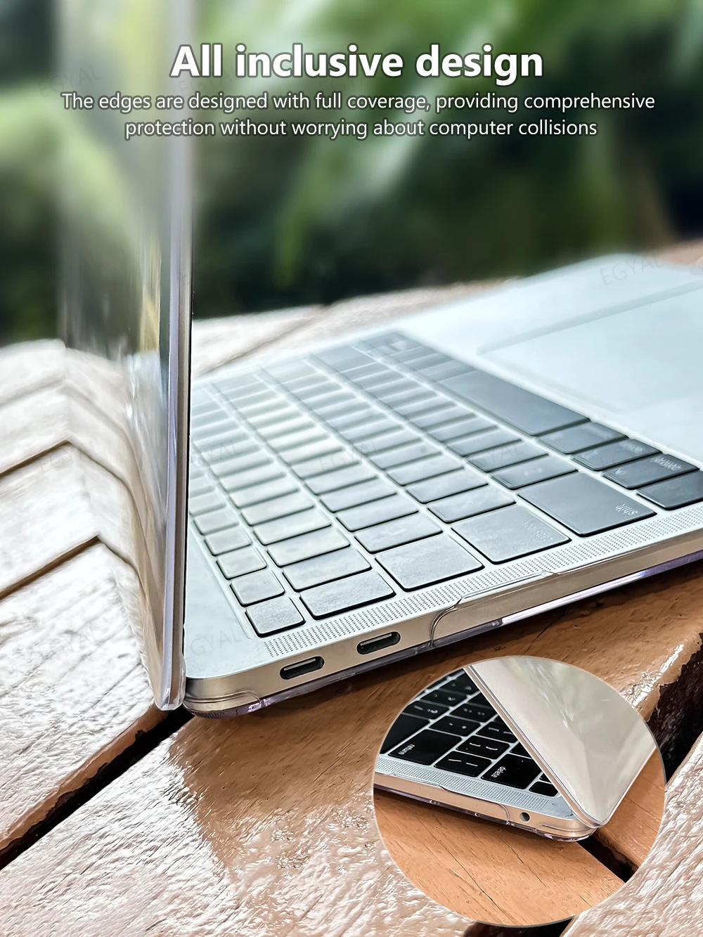 Para Macbook Air 13 Funda para accesorios de ordenador portátil Macbook Air M1 M2 2025 M4 Air 15 Funda Macbook Pro 14 Funda M3 2023 Pro 16 - Imagen 5