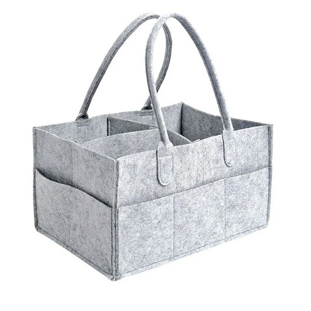 Bolsa organizadora para pañales de bebé, bolsa con soporte portátil, mesa de cambio y caja de almacenamiento de artículos esenciales para guardería de coche, bolsa de pañales para bebé ba