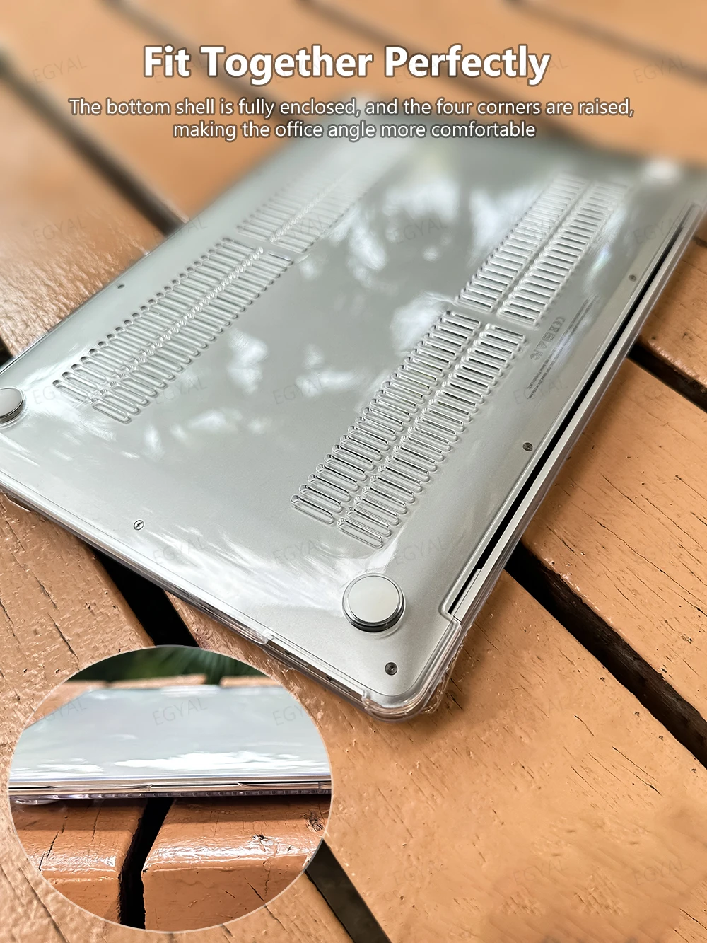 Para Macbook Air 13 Funda para accesorios de ordenador portátil Macbook Air M1 M2 2025 M4 Air 15 Funda Macbook Pro 14 Funda M3 2023 Pro 16 - Imagen 6