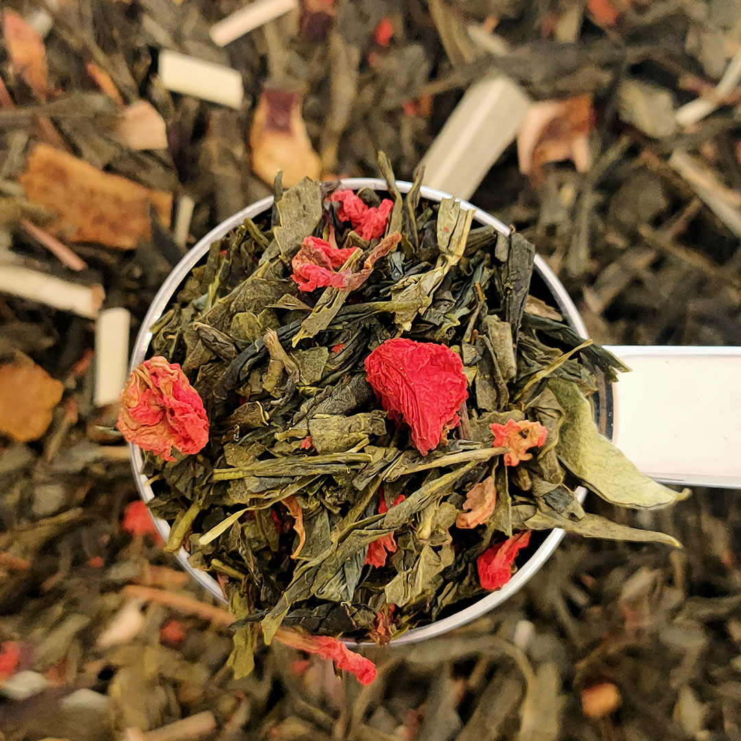 Té verde granada