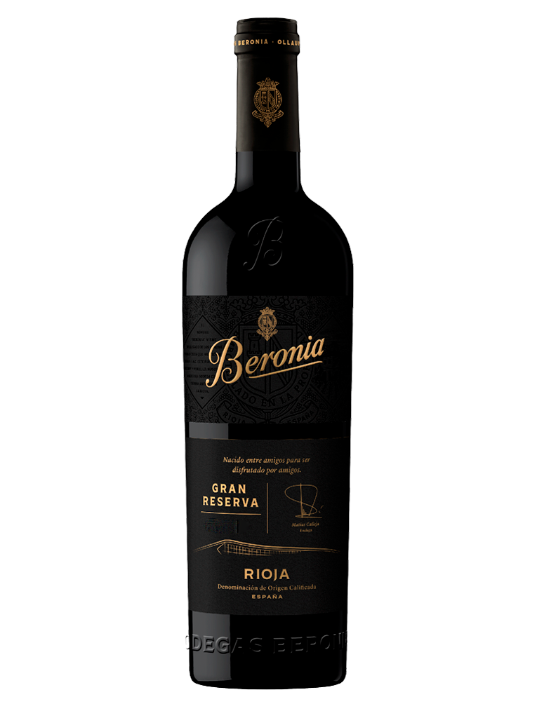 Beronia Gran Reserva vino tinto D.O.Ca. Rioja botella de vidrio 75 cl