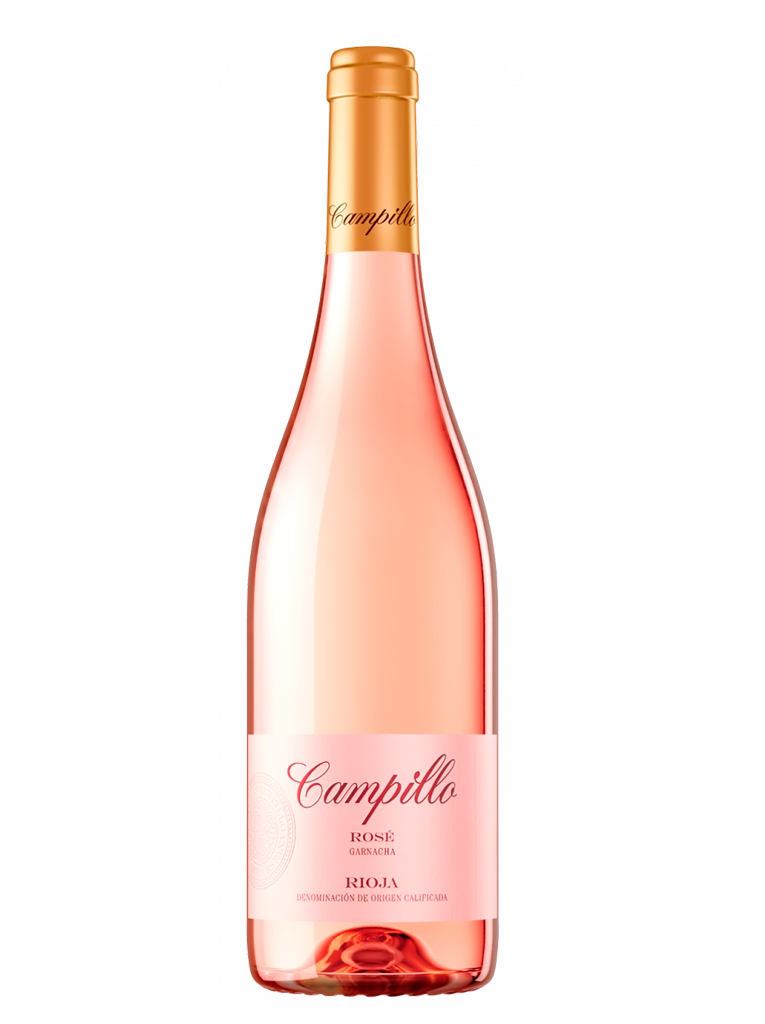 Campillo Rosé vino rosado Rioja 75 cl botella de vidrio - Imagen 2