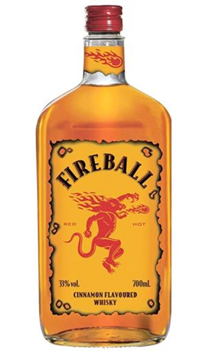 Fireball Cinnamon Whisky licor de canela con whisky botella 70 cl - Imagen 2