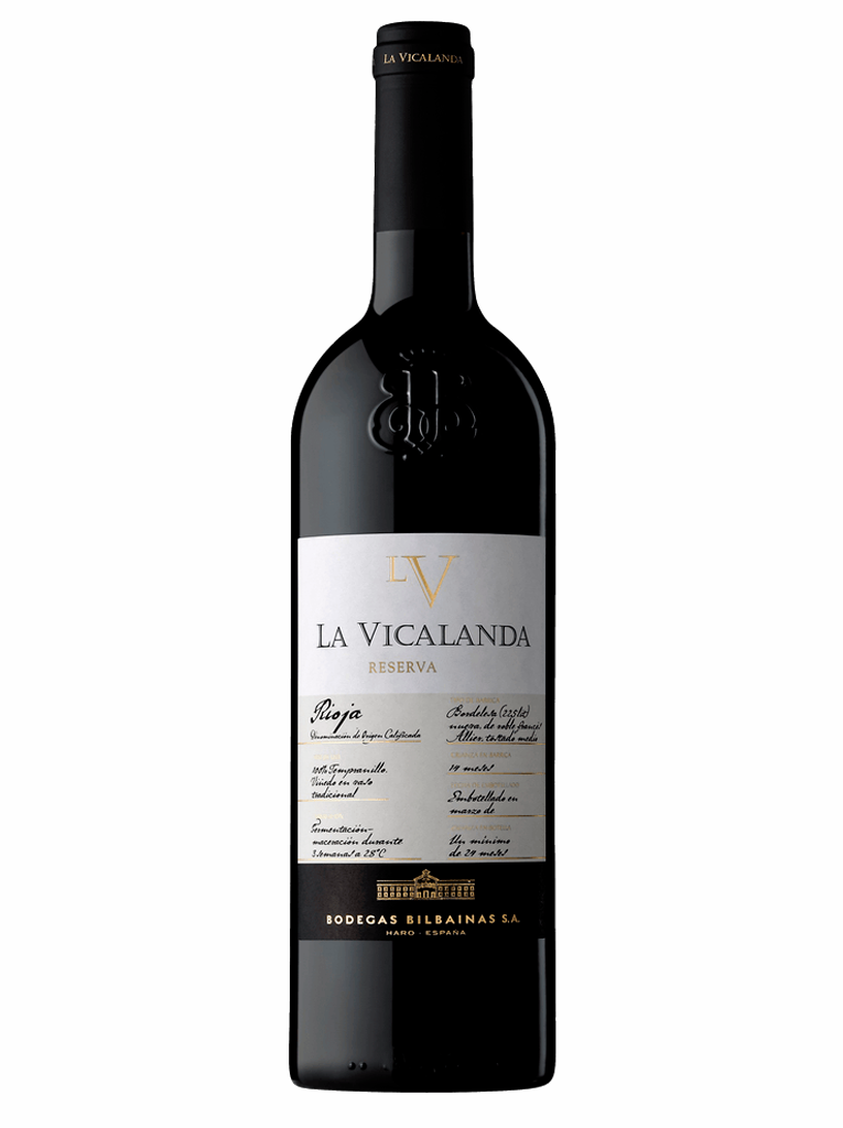 La Vicalanda Reserva vino tinto Rioja botella 750 ml - Imagen 2