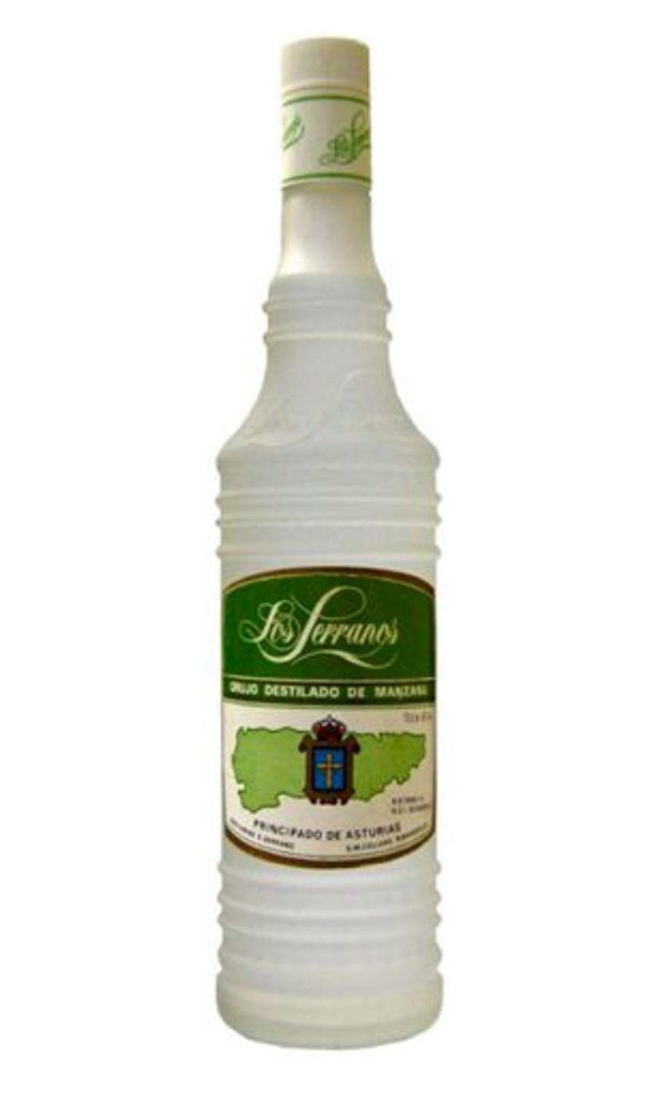 Los Serranos Orujo de Manzana Licor 70 cl