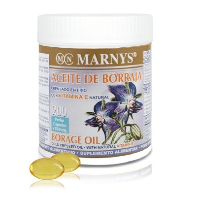 Aceite de borraja MARNYS 200 perlas