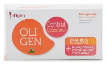OLIGEN CONTROL COLESTEROL 60cap. – Ifigen - Imagen 2