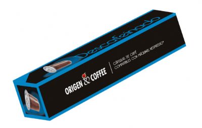 CAFÉ DESCAFEINADO ORIGEN & COFFEE – 5 Cápsulas