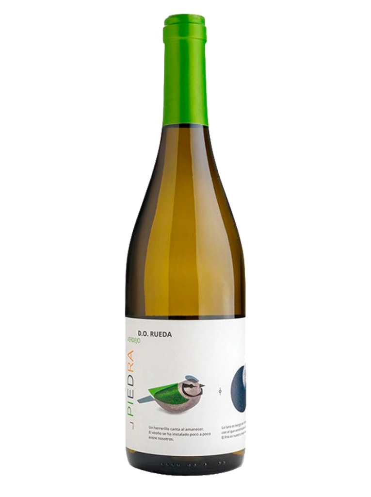 Piedra Verdejo sobre lías, vino blanco crianza en lías