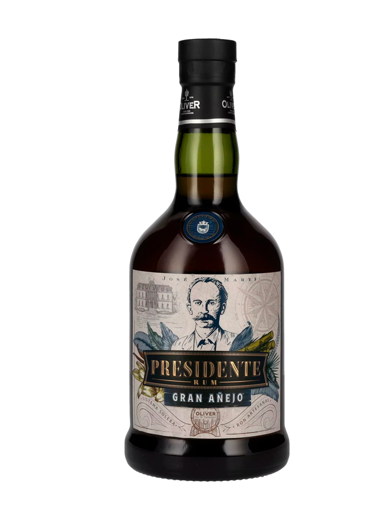 Presidente Gran Añejo ron dominicano botella 70 cl - Imagen 2