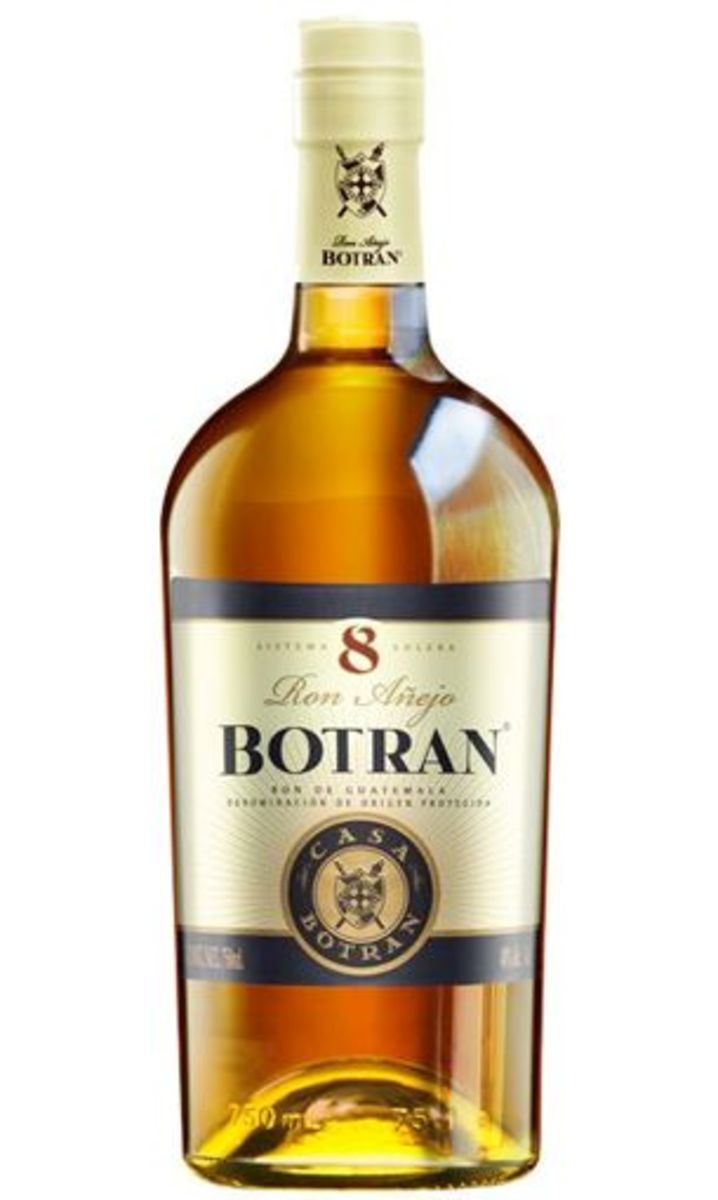 Ron Botrán Añejo 8 Años Guatemala Botella 700 ml