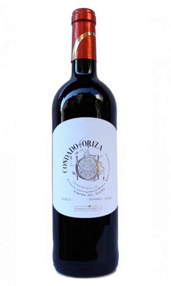 Vino tinto Condado de Oriza Roble Ribera del Duero botella 75 cl - Imagen 2