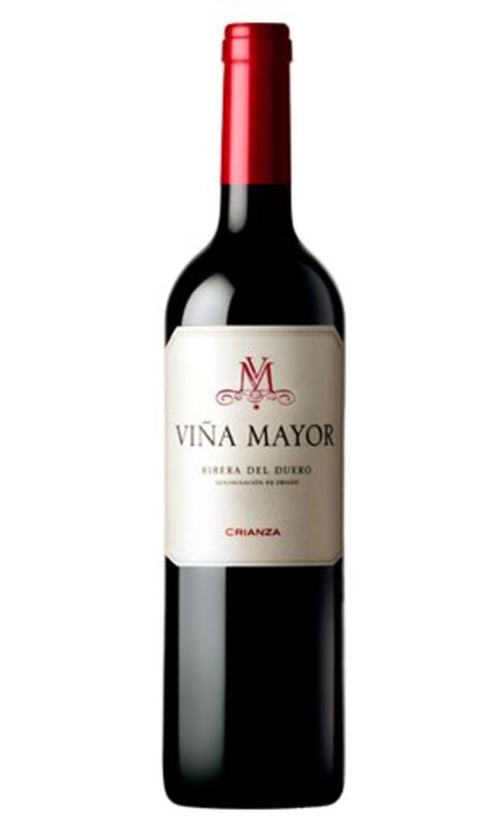 Vino tinto Viña Mayor Crianza D.O. Ribera del Duero botella 750 ml