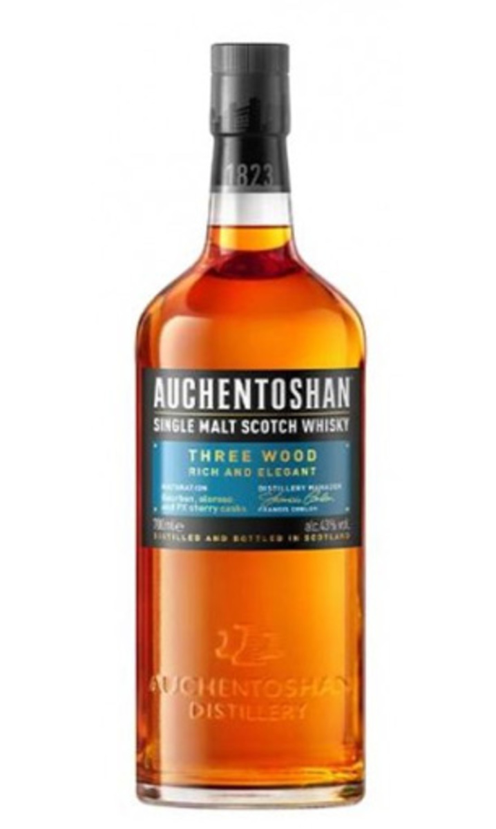 Whisky escocés Auchentoshan Three Wood Single Malt Lowland 70 cl
